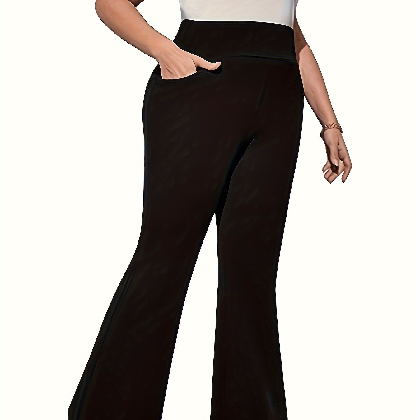Plus Size - Size Wide Leg Pants