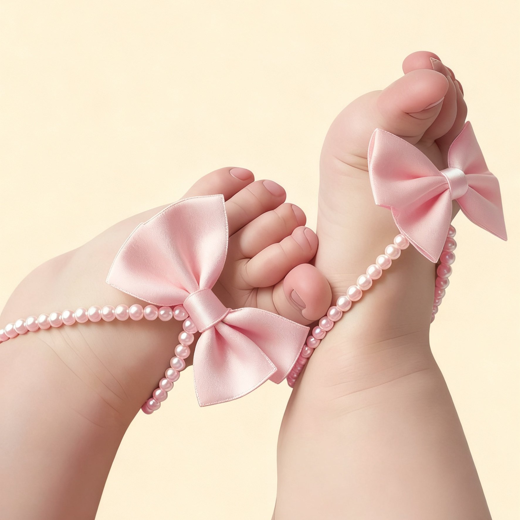 E-shop 2er-Set Babyfotografie Kleidung Neugeborenen Fotografie Requisiten Zubehör Baby Perlen Schleife Schuh Zubehör
