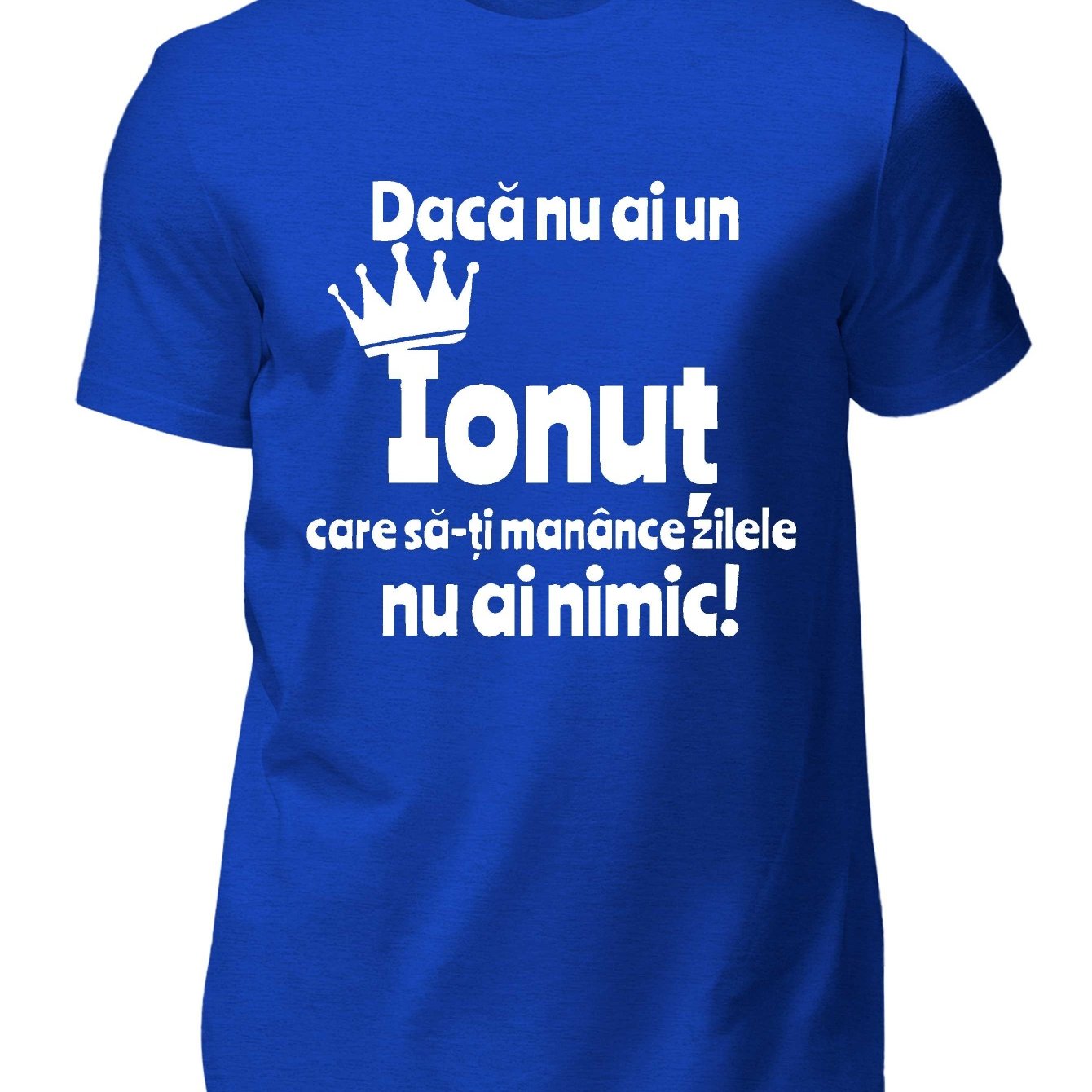 TEMU Fun Romanian Ionut Name Sayings Men's Short Sleeve T-shirt Summer T-shirt Top