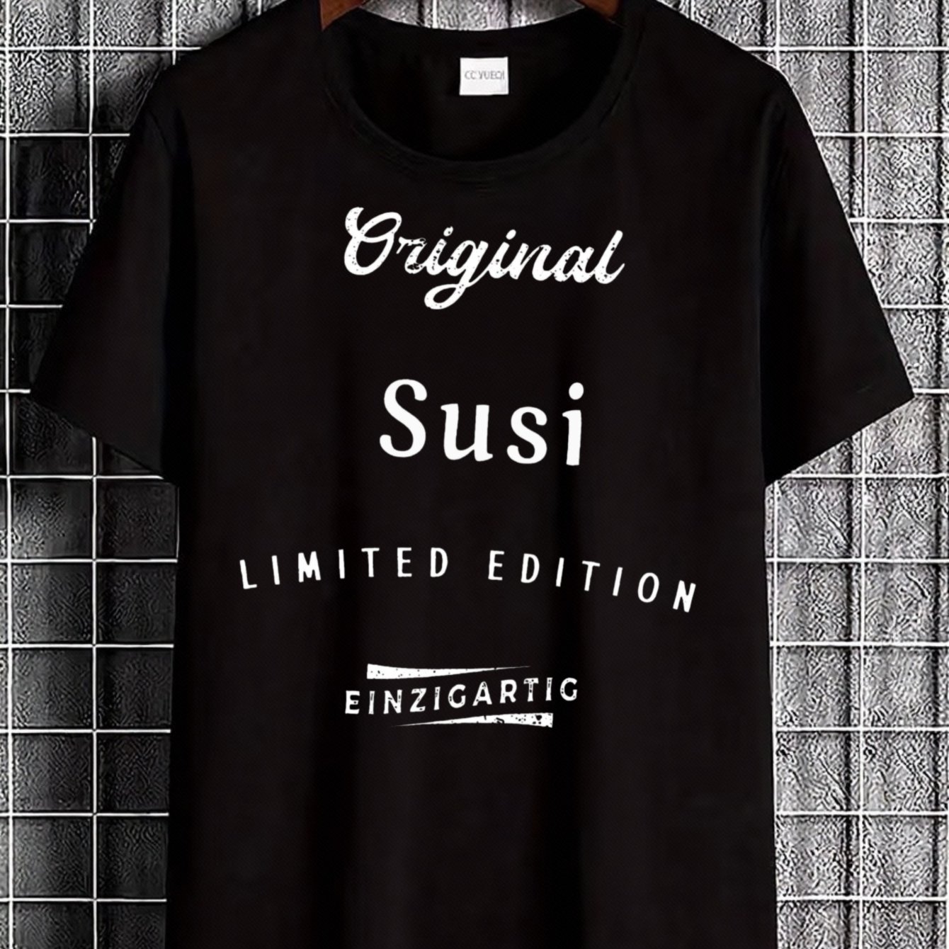 Men's Original Edition T-shirt - Print Suitable For Casual Attire & Special Occasions, Machine Washable Round Neck Casual Shirt, Gift For, Non- Design For Outfits & Parties