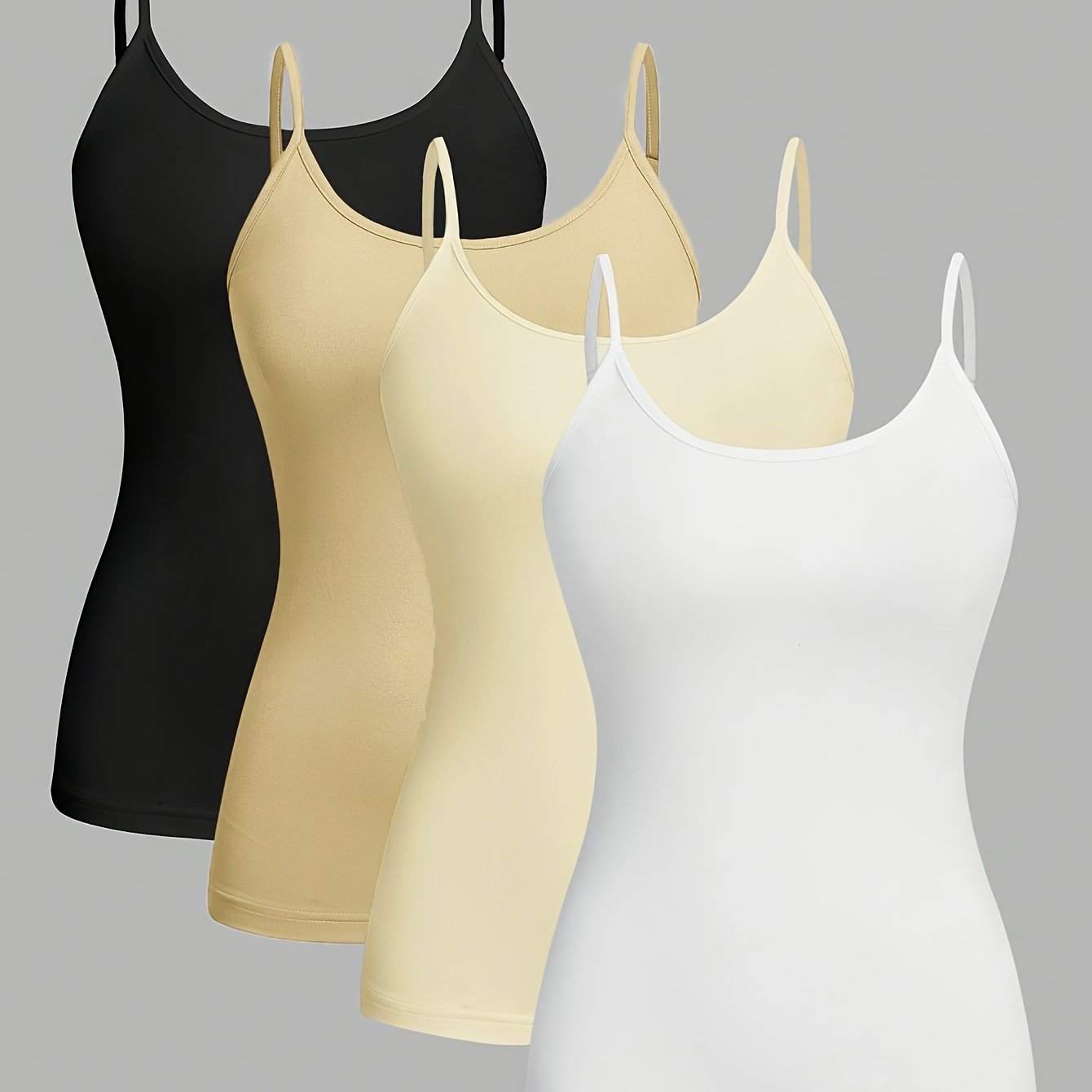 TEMU Classic -'s Camisole Four-piece Set