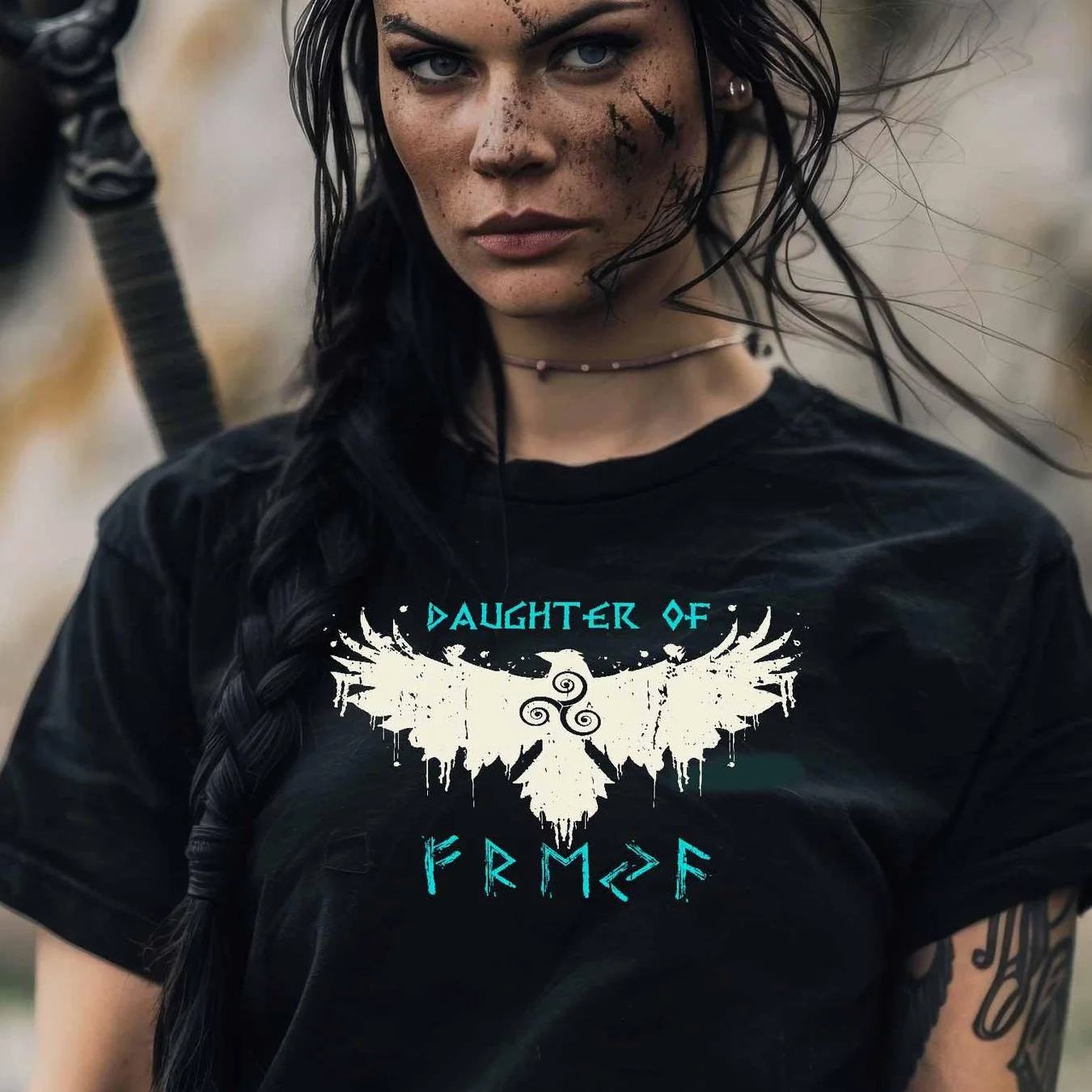 Schildmaiden Expresser T Shirt Daughter Of Freyja Nordic Viking Wear