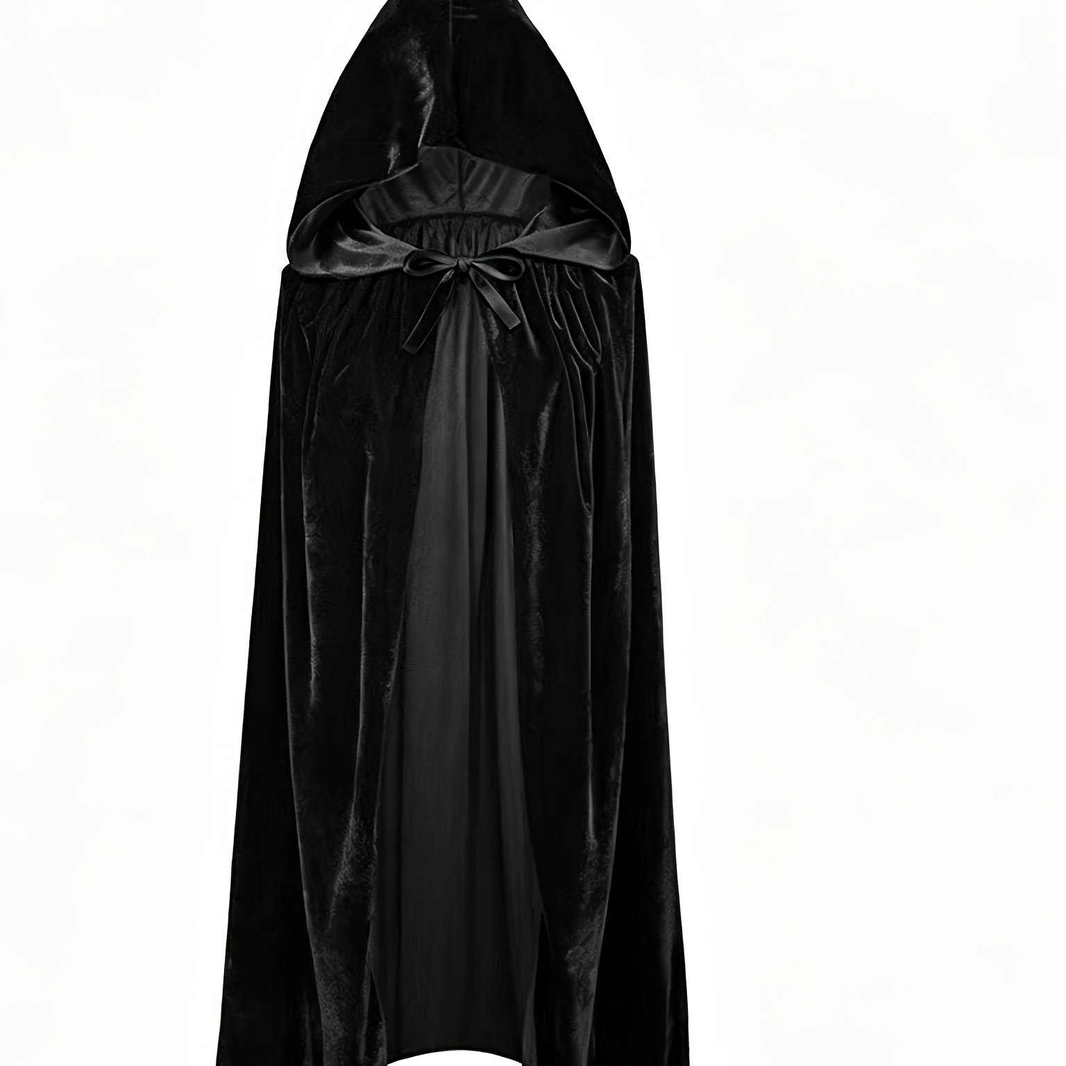 TEMU Long Hooded Cape For Women, Halloween Cosplay Cloak For Stage Performances, Parties, Vintage Photo Shoots, And Outerwear Robe