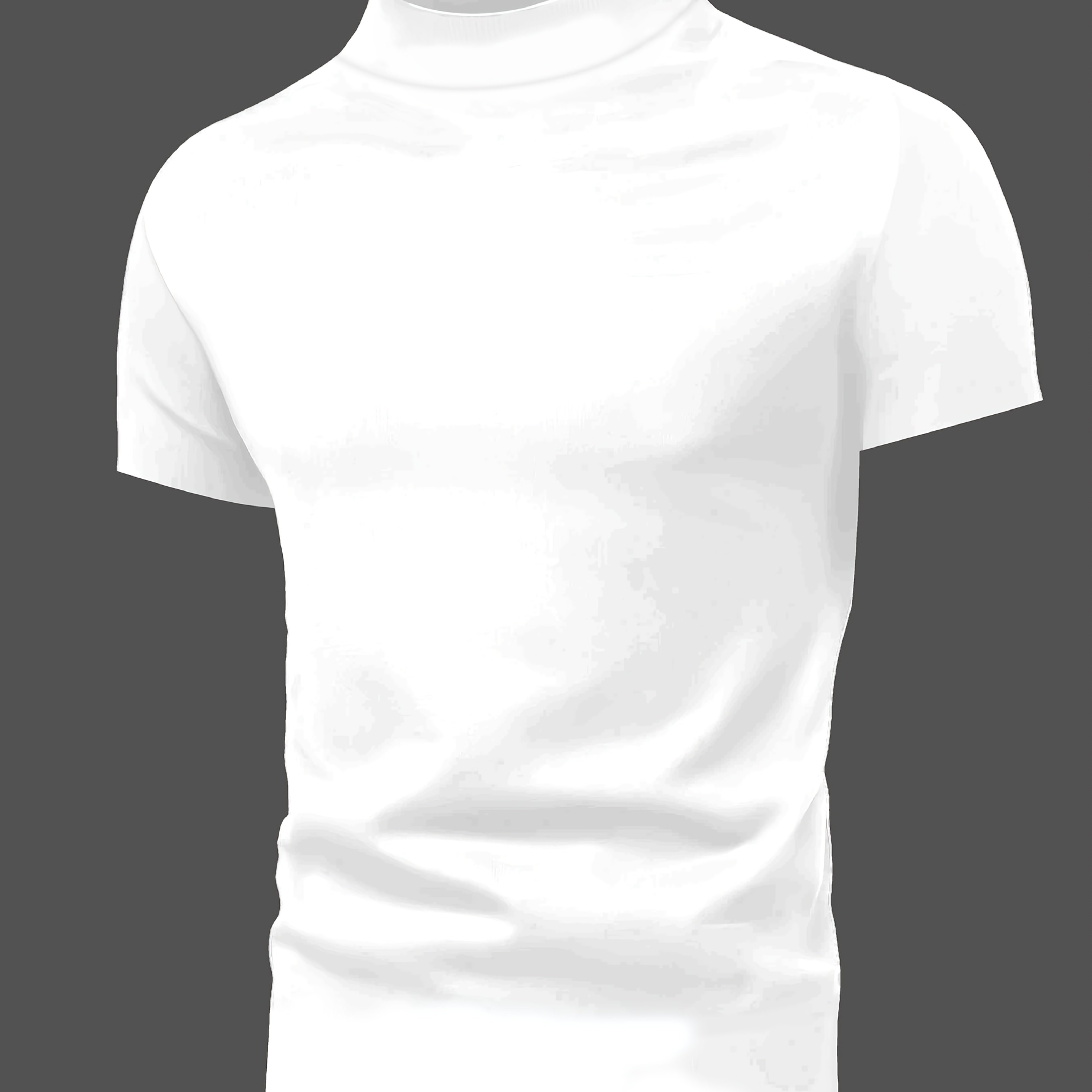 E-shop Herren T-Shirt in einfarbiger, lässiger bequemer Ausführung mit mittlerem Rundhalsausschnitt kurzen Ärmeln für Frühling, Sommer Herbst, geeignet