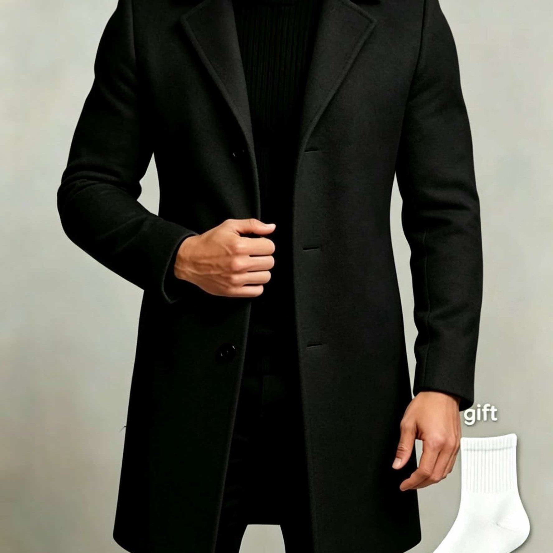 TEMU 2026 New European American Spring Autumn Wedding Date Outing Casual -match Solid Color Single-breasted Short Commuter Trench Coat Jacket Top