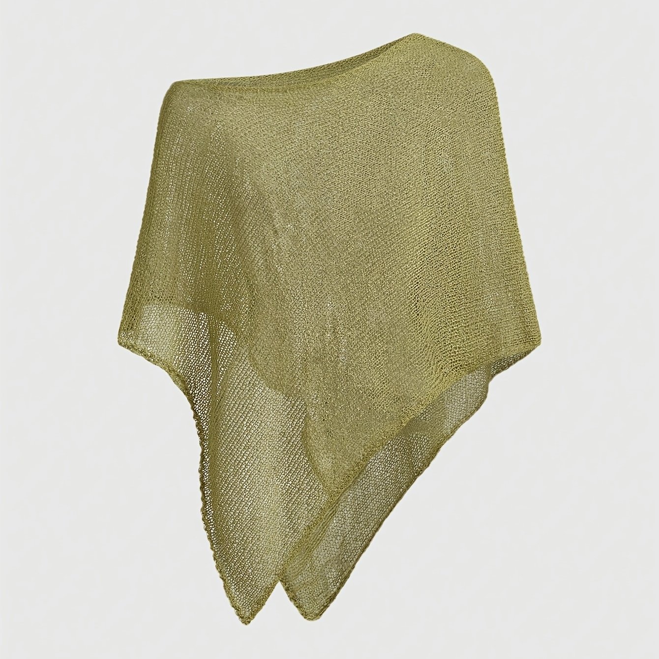TEMU Hippie Loose Hollow-out Blouse For Women, Suitable For Beach Vacation