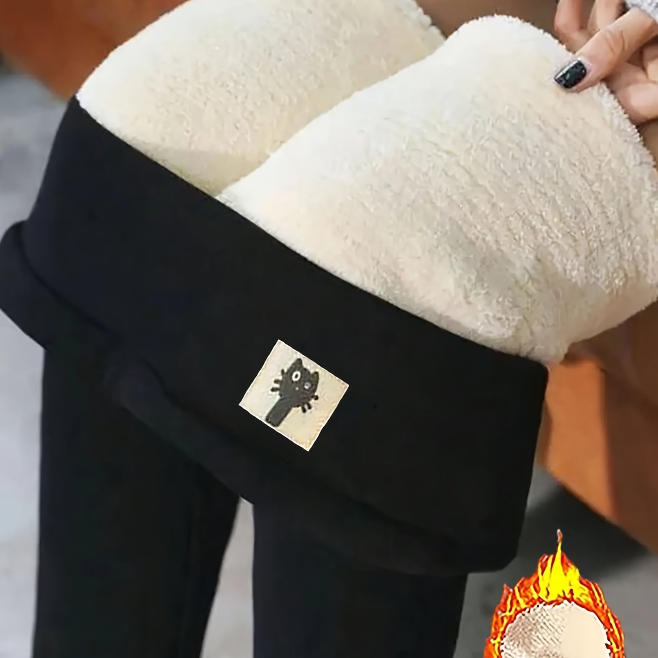 TEMU High-waisted Leggings For Women, Suitable For Yoga And Sports, Featuring A Cute Cat Design.