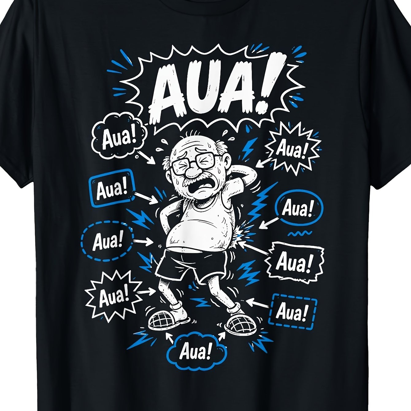 Image of Aua Au Altersgerechtes, Gut Erhaltenes Lustiges Geburtstags-t-shirt