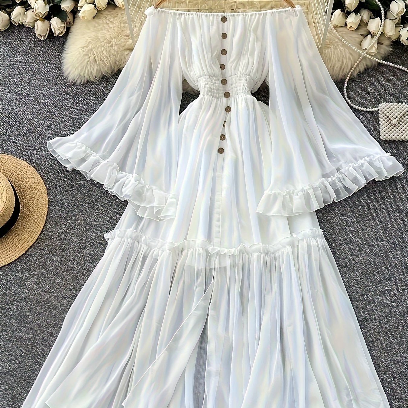 TEMU Elegant Women's Dress