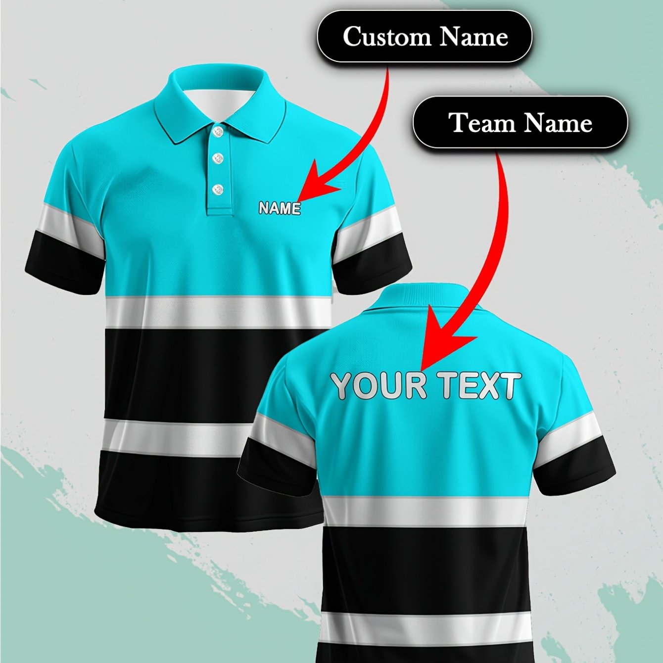 TEMU Men's Custom Casual Shirt - Personalized Name, Durable And Breathable Fabric, Lapel Short Sleeve For Summer Outdoor Daily Streetwear,