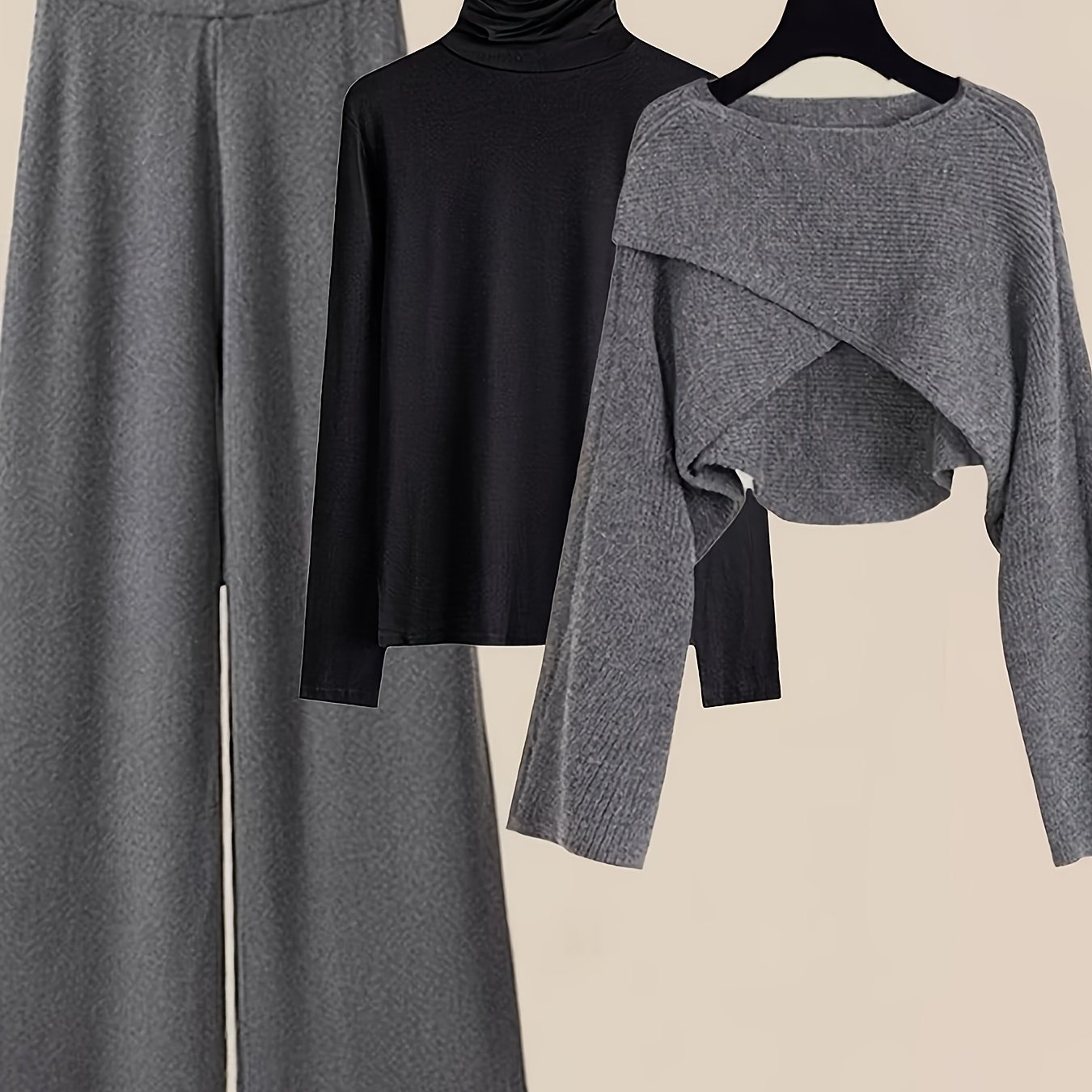 E-shop Sommer Neuheit: Elegantes Damen-Dreiteiliges Set mit vielseitigem Design