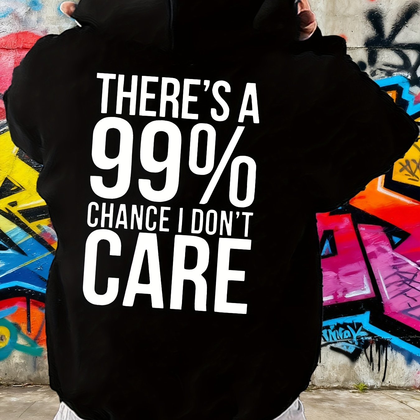 Men's Hooded Sweatshirt, Casual Daily Drawstring Hooded Sweatshirt Print, Front Kangaroo Pocket, , Suitable For Daily Wear And Outdoor Activities, Casual Wear, Sports Style, Comfortable Material