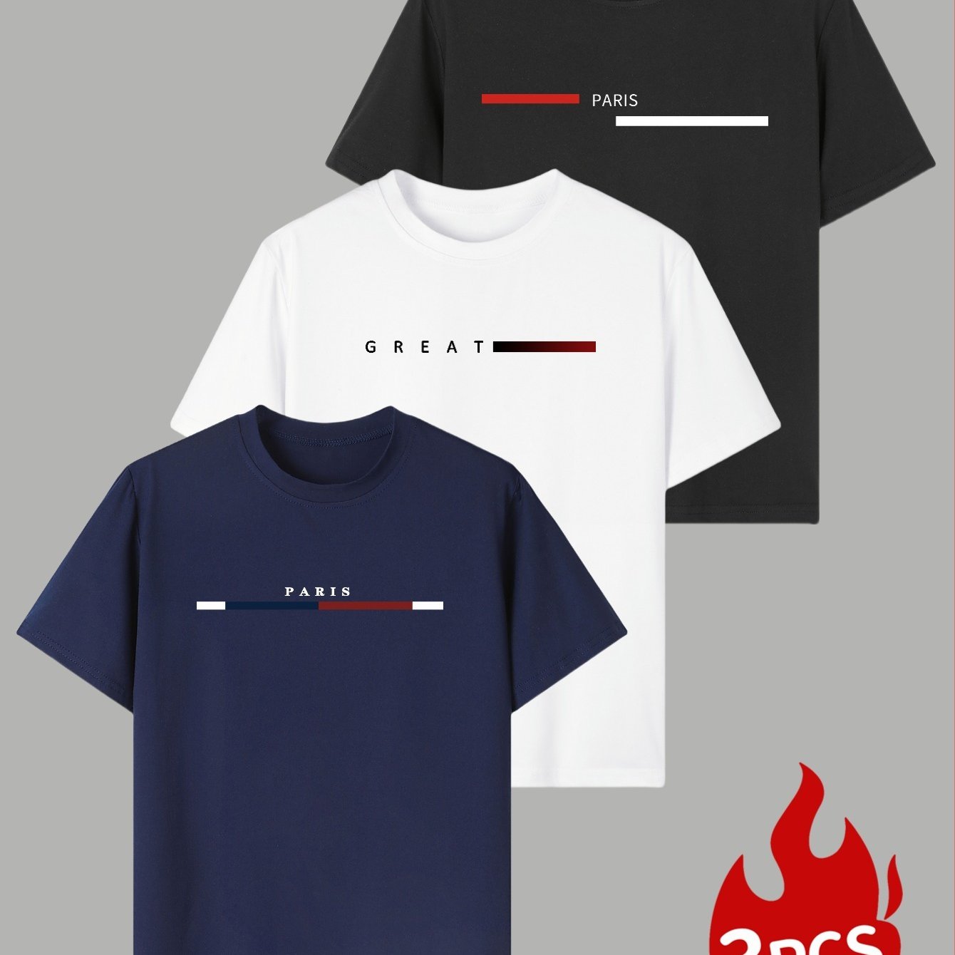 Image of Collection Of ' Athletic Basic Stretchy Short-sleeve Tees, For Teenager, For Teenager