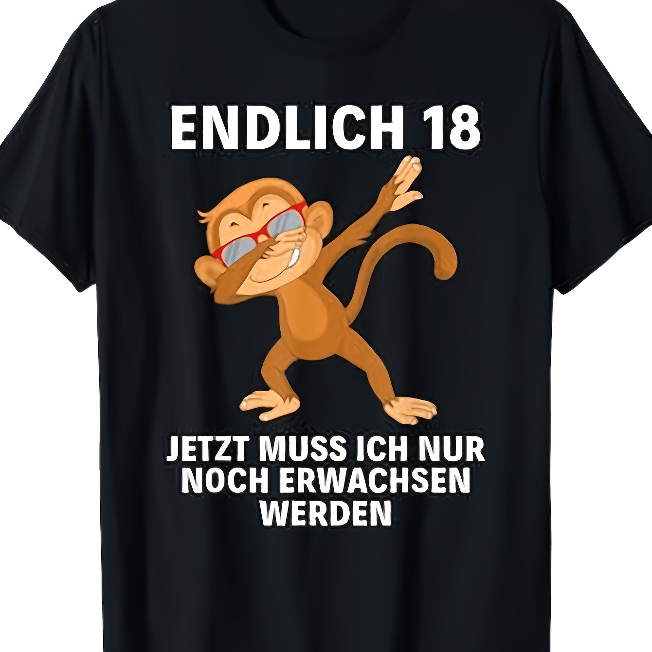 Image of Young Girl Man 18th Birthday 18 T-shirt