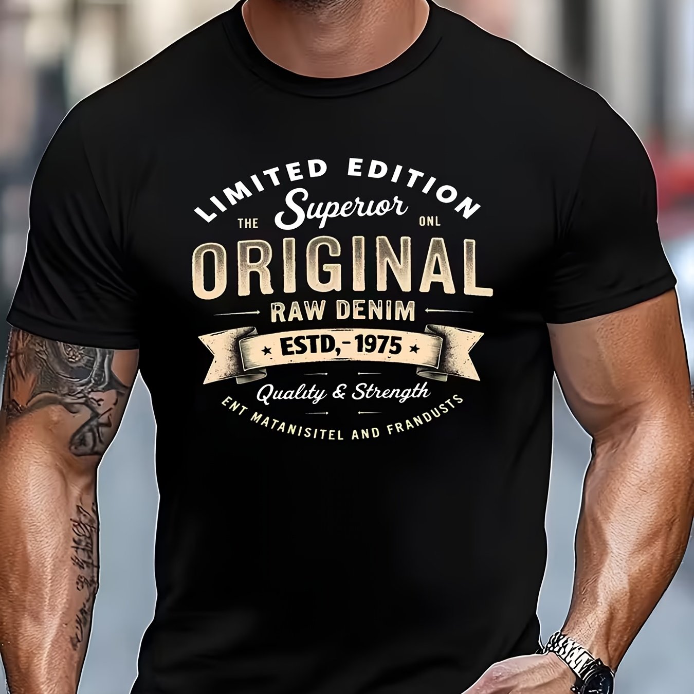 TEMU Men's Outdoor Casual Sports T-shirt, Summer Casual Fashion T-shirt For Men, Soft And Breathable, Loose Fit, Regular Fit Round Neck T-shirt In