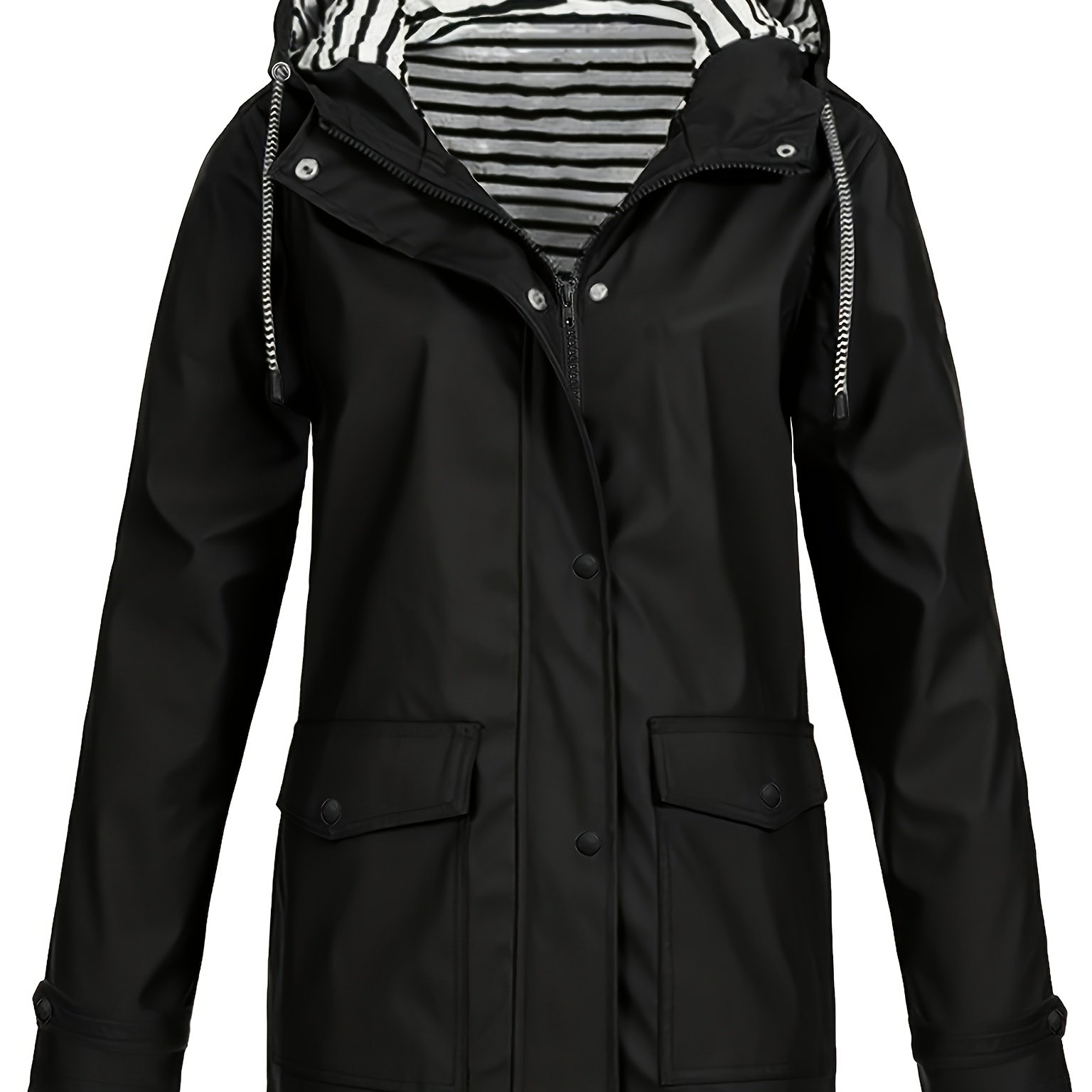 TEMU Plus Size, Women's Dress Windbreaker