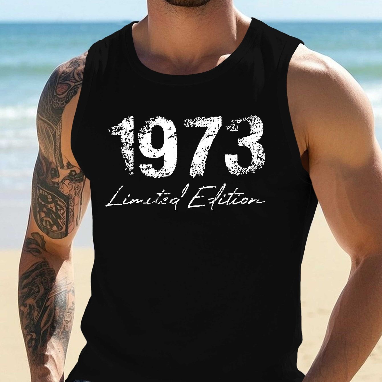 TEMU 1973 Edition Standard Size Men's Vest