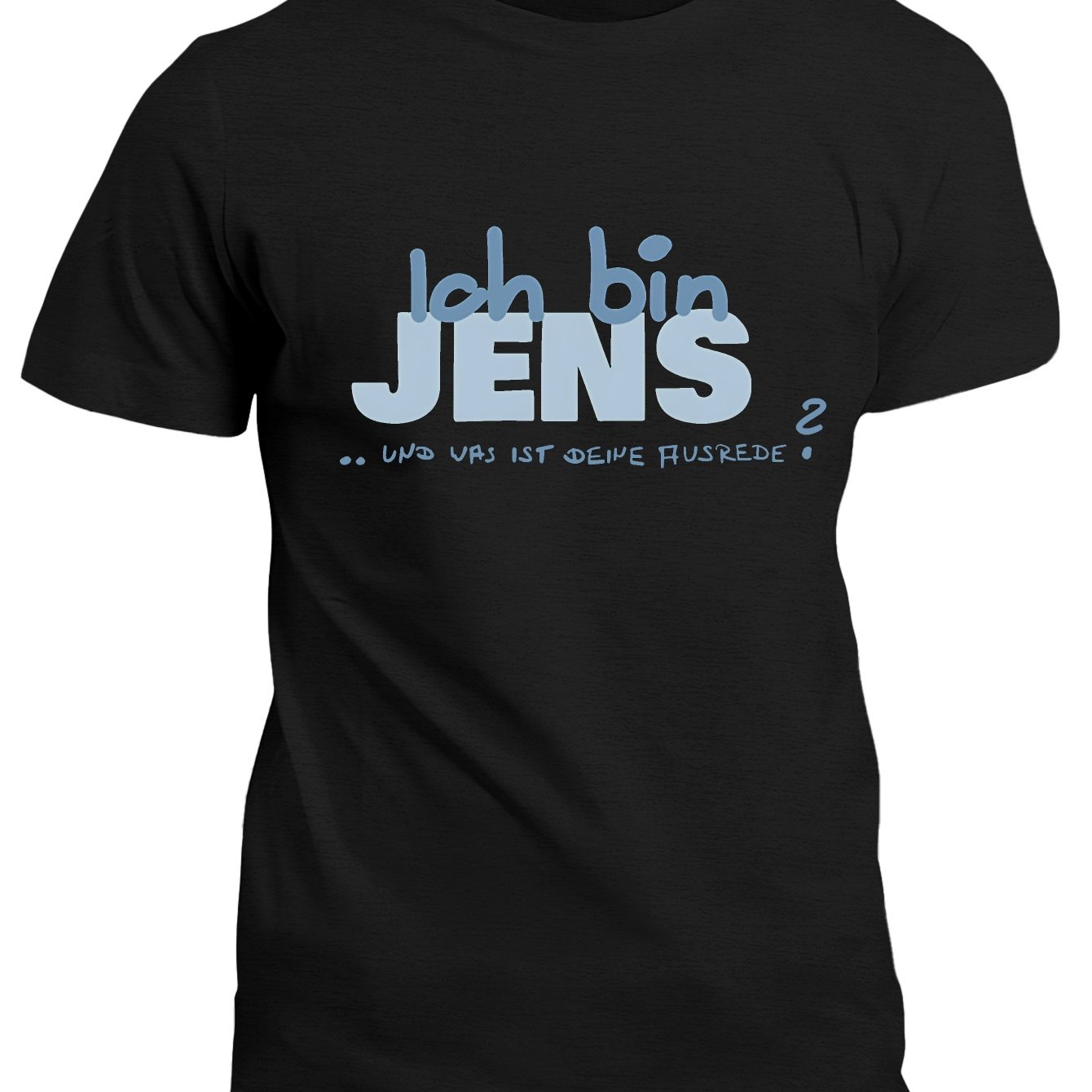 Plus Size Funny German Name Men's Summer Short Sleeve T-shirt