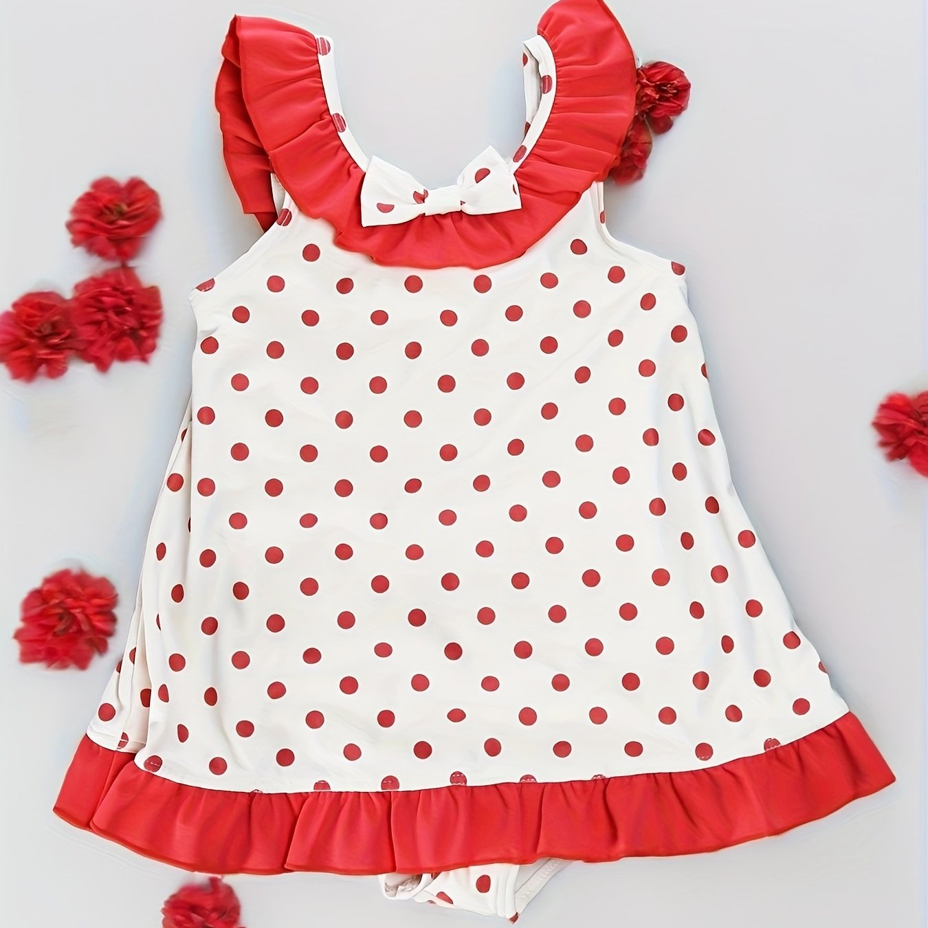 Short Volant Pour Bébé Fille/garçon – Printemps-été 2025, Uni, Idéal Plage Ou Quotidien (maillot De Bain Avec Effet)