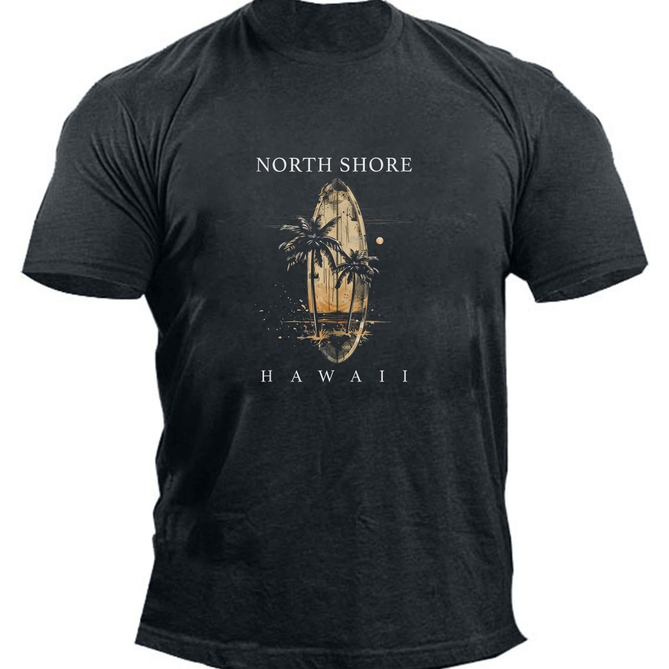 TEMU North Surfer T-shirts à manches courtes pour hommes, T-shirts d'été