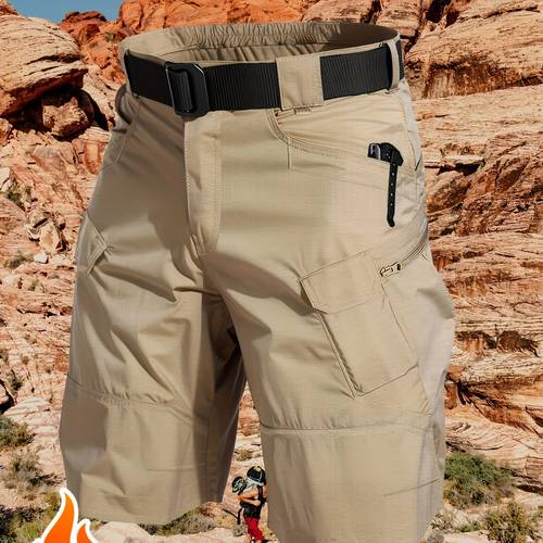 adventure shorts mens high quality lightweight quick drying breathable hiking fishing use durable comfortable and practical work shorts no waistband