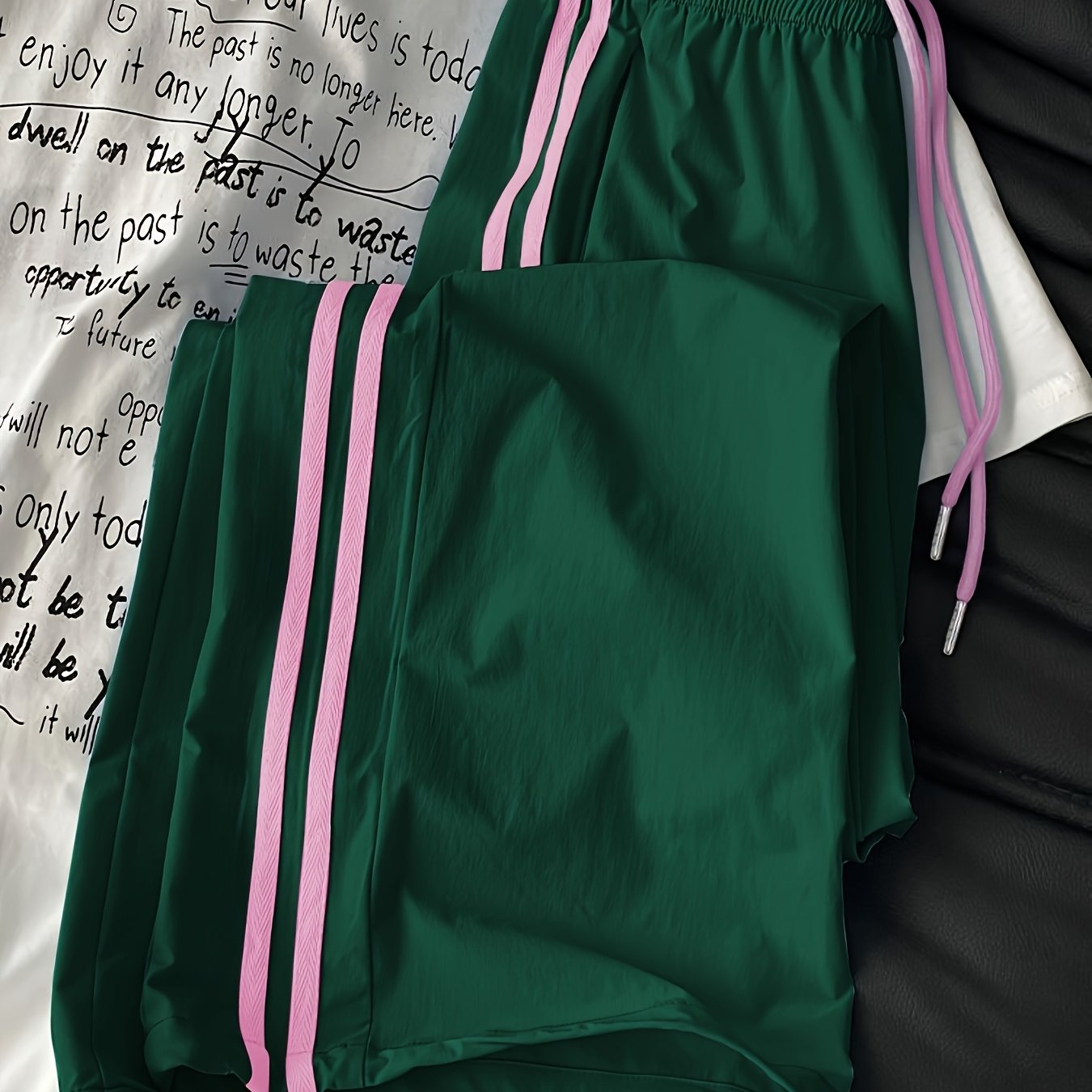 New High-waisted Loose Ankle-fit Quick-dry Long Pants