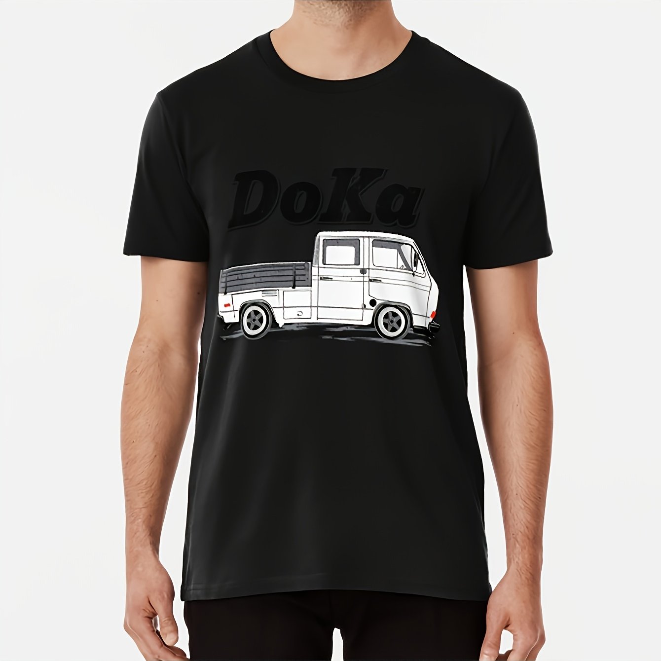 New T3 Doka Pickup Truck T-shirt For T3 Gifts, Enthusiasts, Tuning, And Lovers