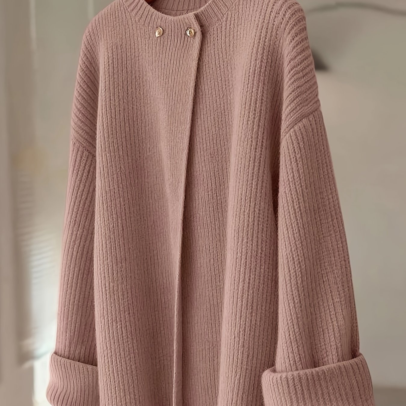 TEMU New Fashionable Women's Sweater, Simple And Versatile European/ Pullover