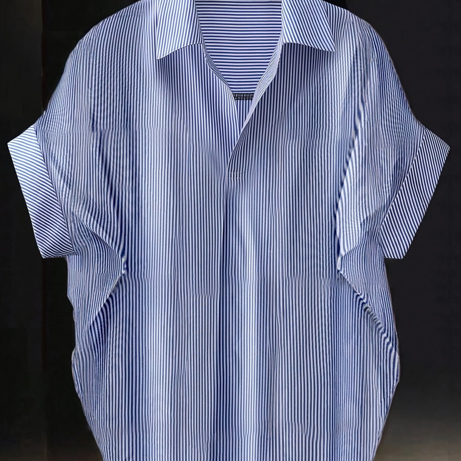 E-shop Elegantes, neues, vielseitiges Flügelärmel-Shirt, einzigartiges, lässiges, locker geschnittenes V-Ausschnitt-Top für die