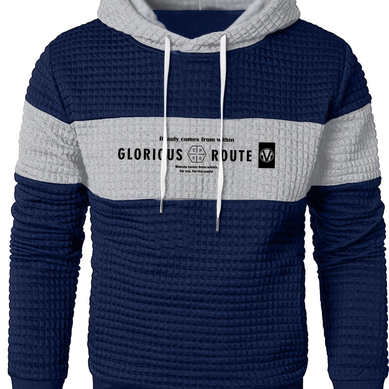 TEMU Gorra deportiva casual de moda para hombre con estampado contrastante de parches y