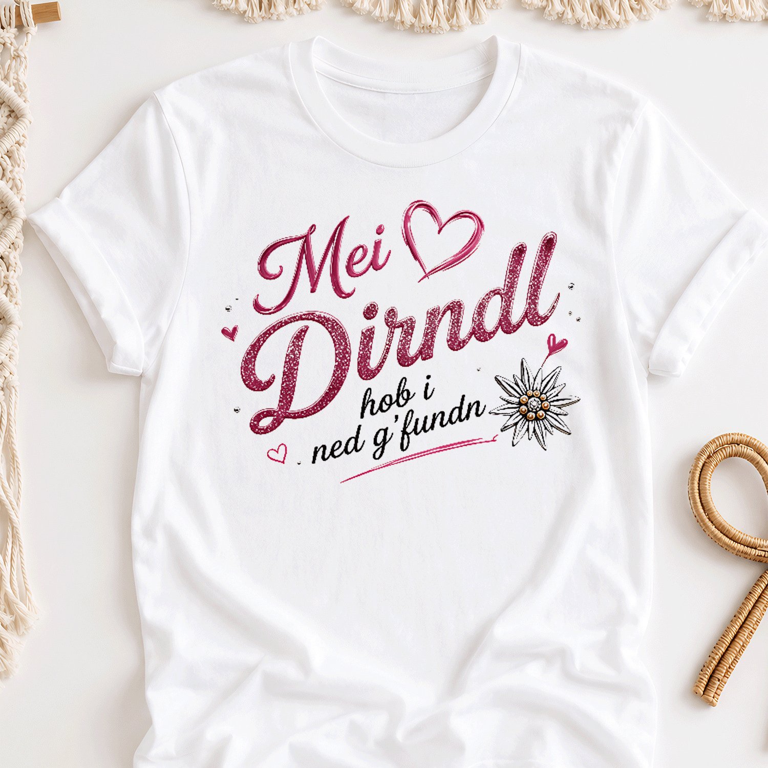 Image of Men's & Women's Oversized Y2k Retro Dirndl T-shirt - Oktoberfest Suitable For Traditional Costumes, Baggy Unisex Tee With Text Print, Machine Washable Streetwear For Themed Parties & Casual Attire