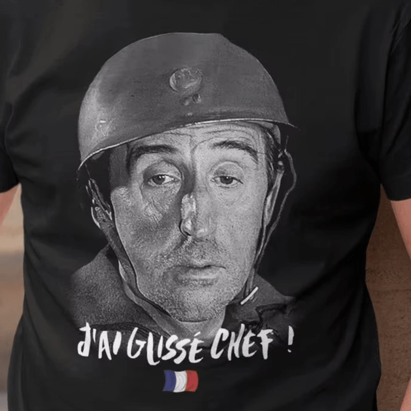 Image of Plus Size New Arrival Fashion Heavyweight -shirt Man Funny I Slipped Jean Lefebvre French Actor Cinema Gift 7th Company Big And Tall
