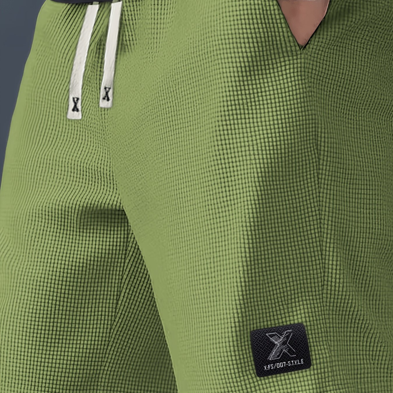 TEMU Pantalones Cortos Casuales para Hombre, Pantalones Deportivos de Moda con Cordón Ajustable, Estilo /Verano 2016, Pantalones Cortos Clásicos a