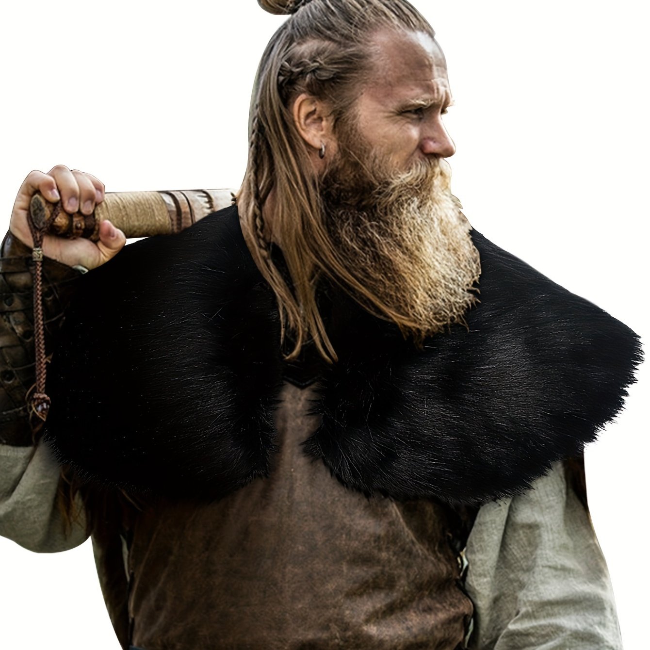 Faux Fur Viking Stole