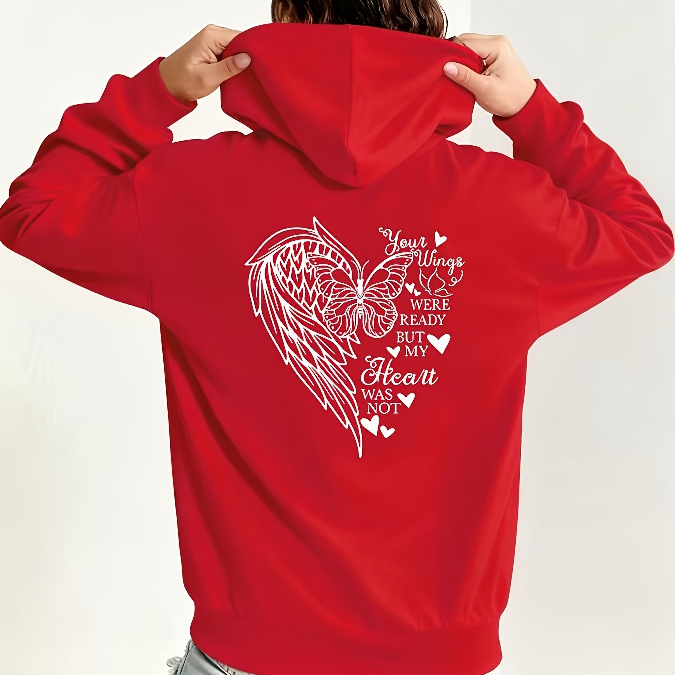 TEMU Plus Size Casual Women's Fashion Long Sleeve T-shirt Lightweight Hooded Sweatshirt In Sizes 1-8xl