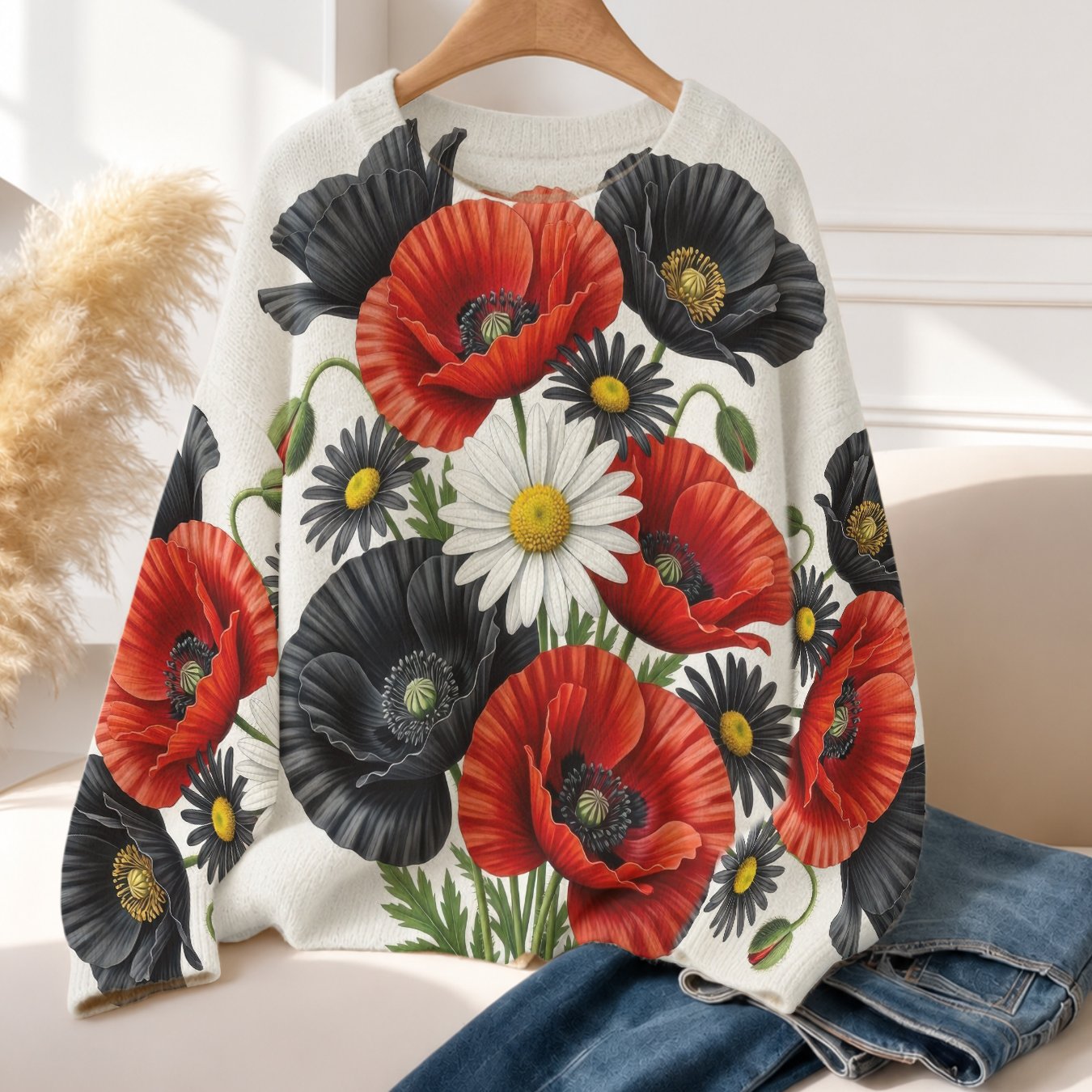 TEMU 1 pull femme automne hiver, nouveau, facile et polyvalent, col rond , blanchiment et coupe non restrictive pour les quotidiens et , haut