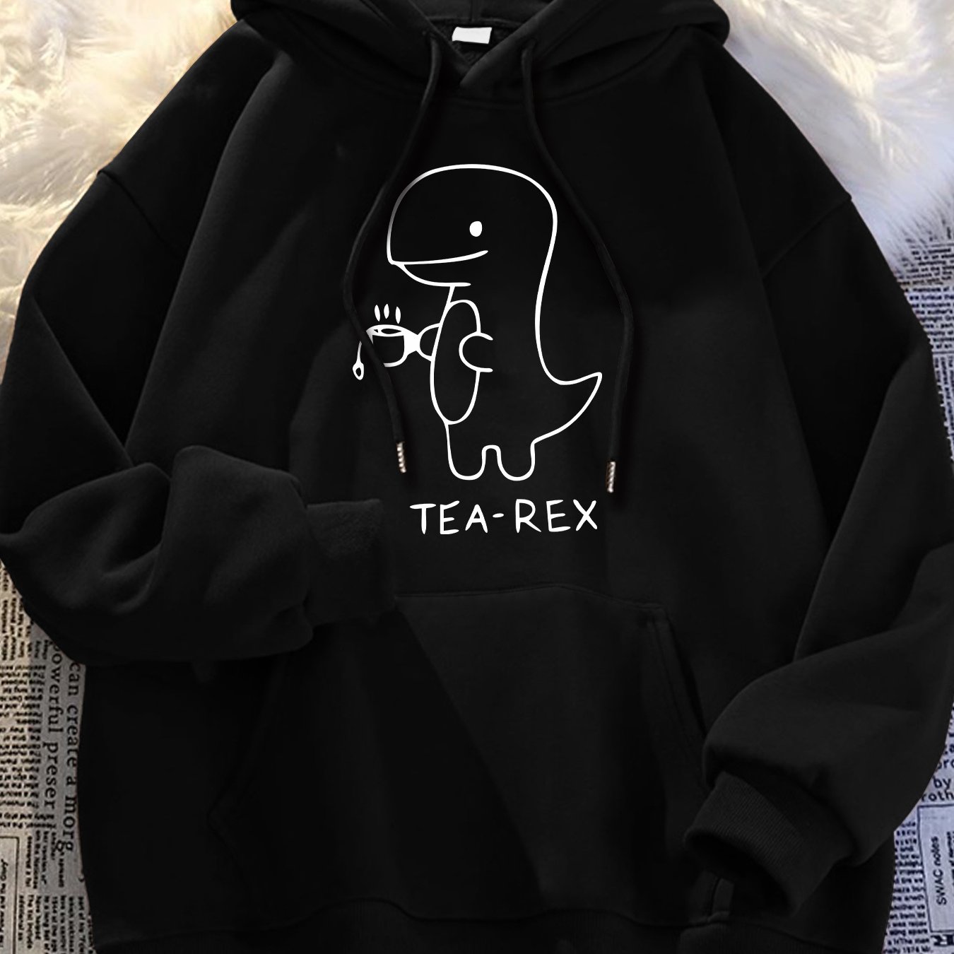 TEMU Hooded Sweatshirt Casual Dinosaur Tea-rex