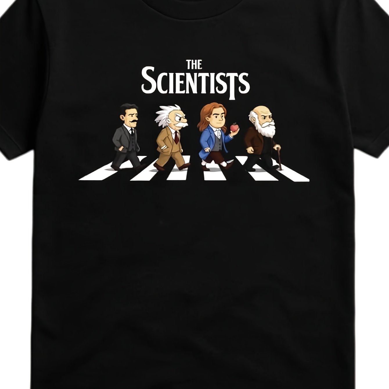 Image of The Scientists Funny Geek Unisex T-shirt -3xl Science Lovers T-shirt Versatile Perfect For Home|gifting|work|outdoor (mother's Day|valentine's Day|birthdays) S-3xl Unisex