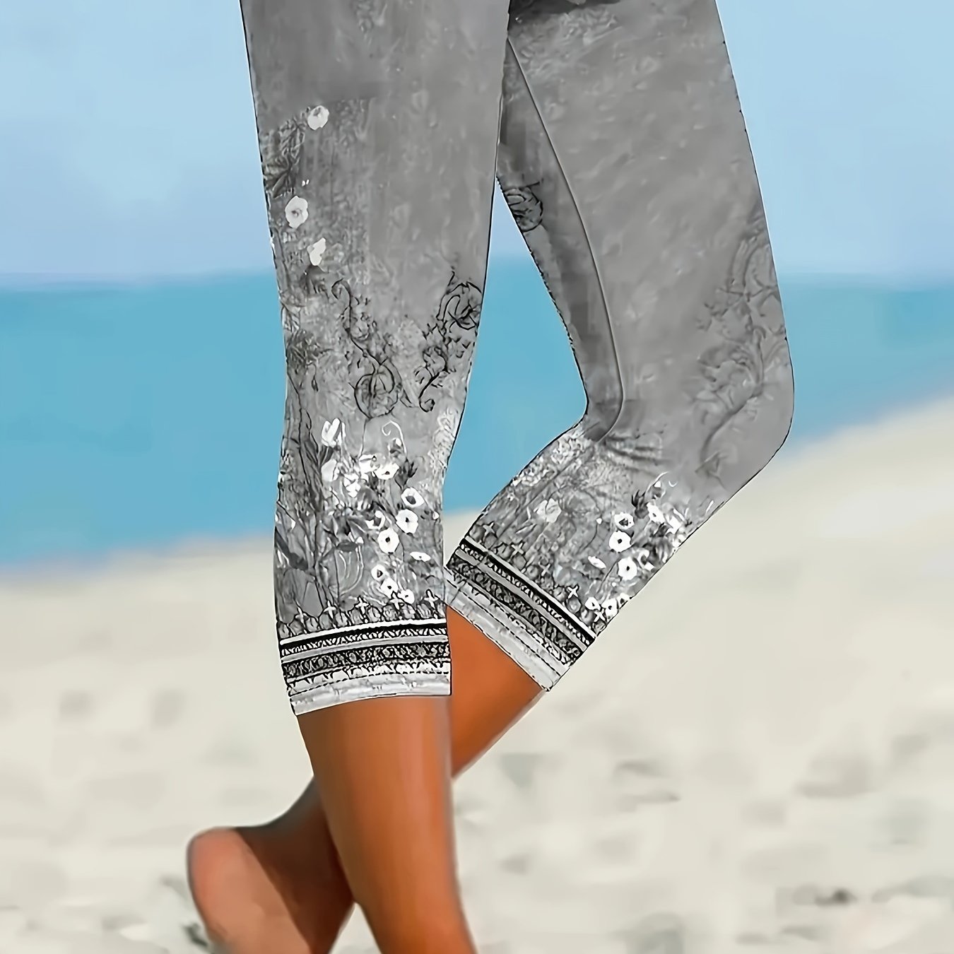 Women'- Pants, Printed Leggings