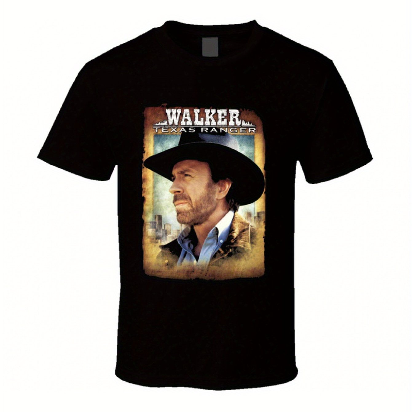 TEMU Walker Texas Tv Series Drama T Shirt