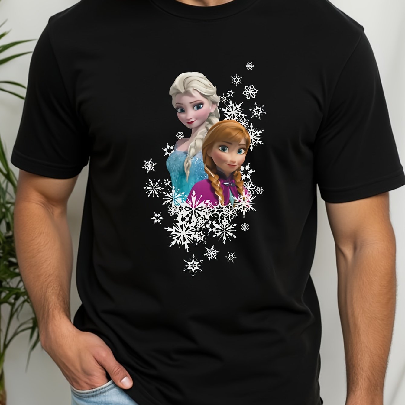 TEMU Princess Snowflake Princess T-shirt, Frozen Anna Shirt, Frozen Tee, Journey Top