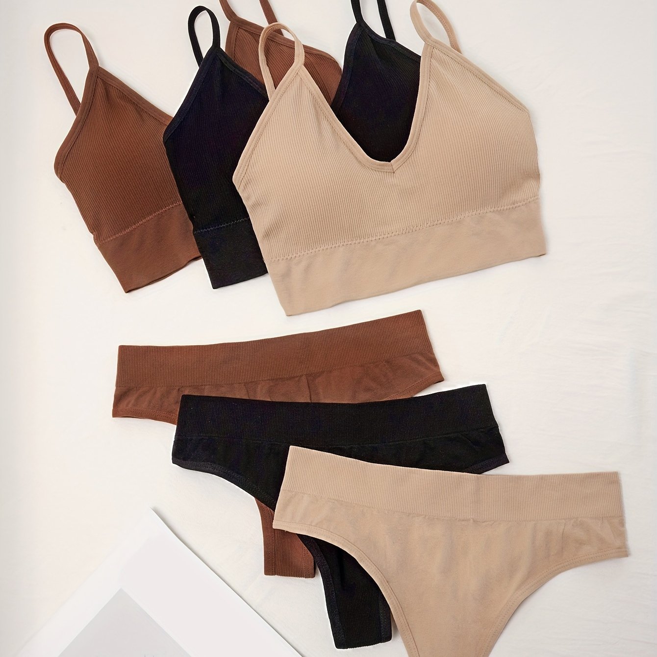 (3pcs Set) Women's Bra Set