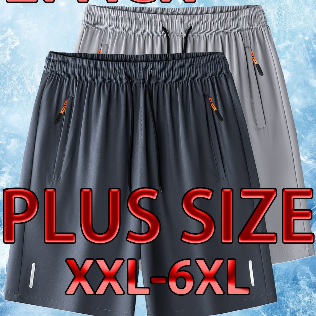 TEMU Two-piece Set, Casual And Fashionable For Sports Oversized Shorts With Drawstring Design And Dual . Suitable For Sports Running, Daily Casual ,