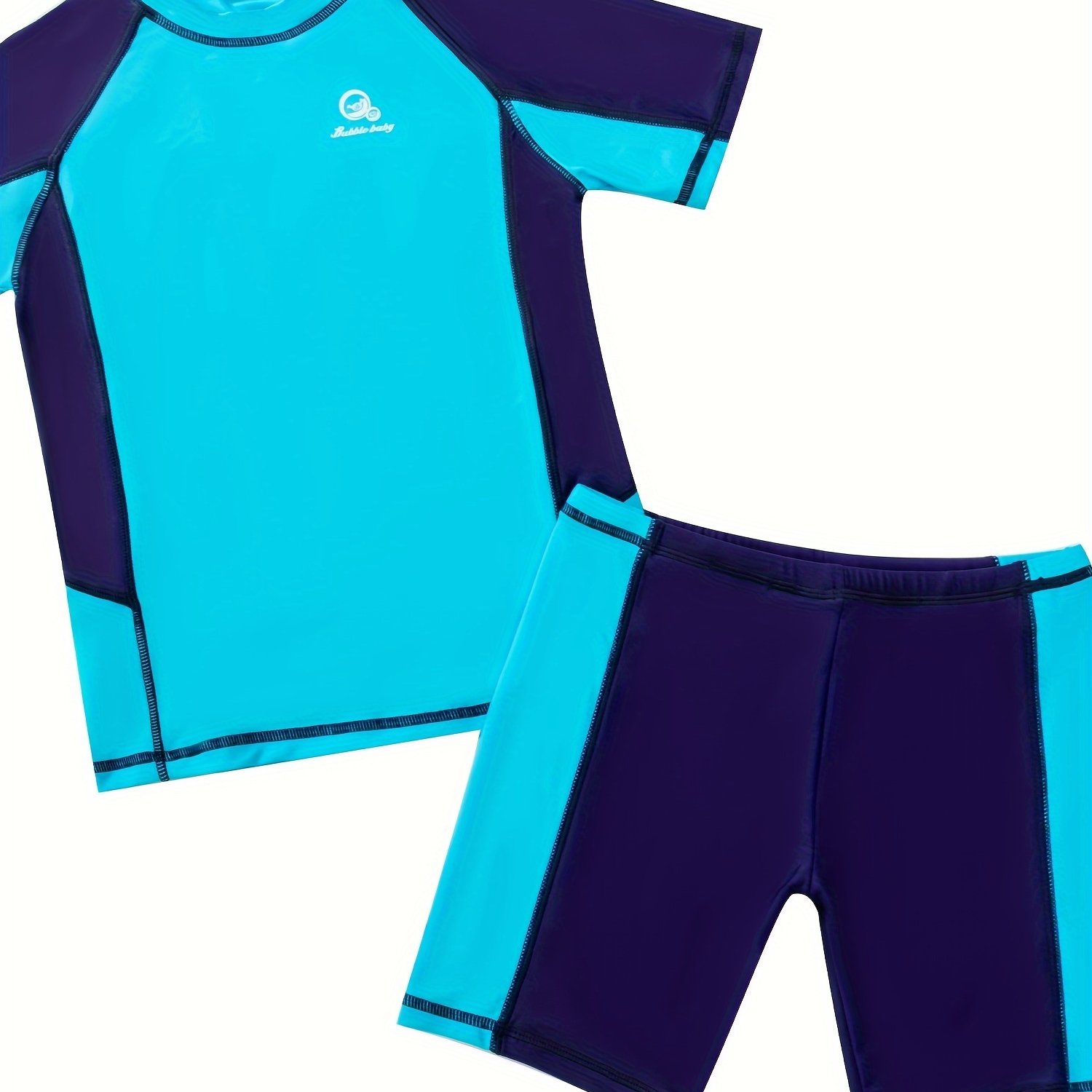Swimwear Boys' Summer Medium-large Size Swimwear Boys' New Professional Student Set Separate Swimsuit