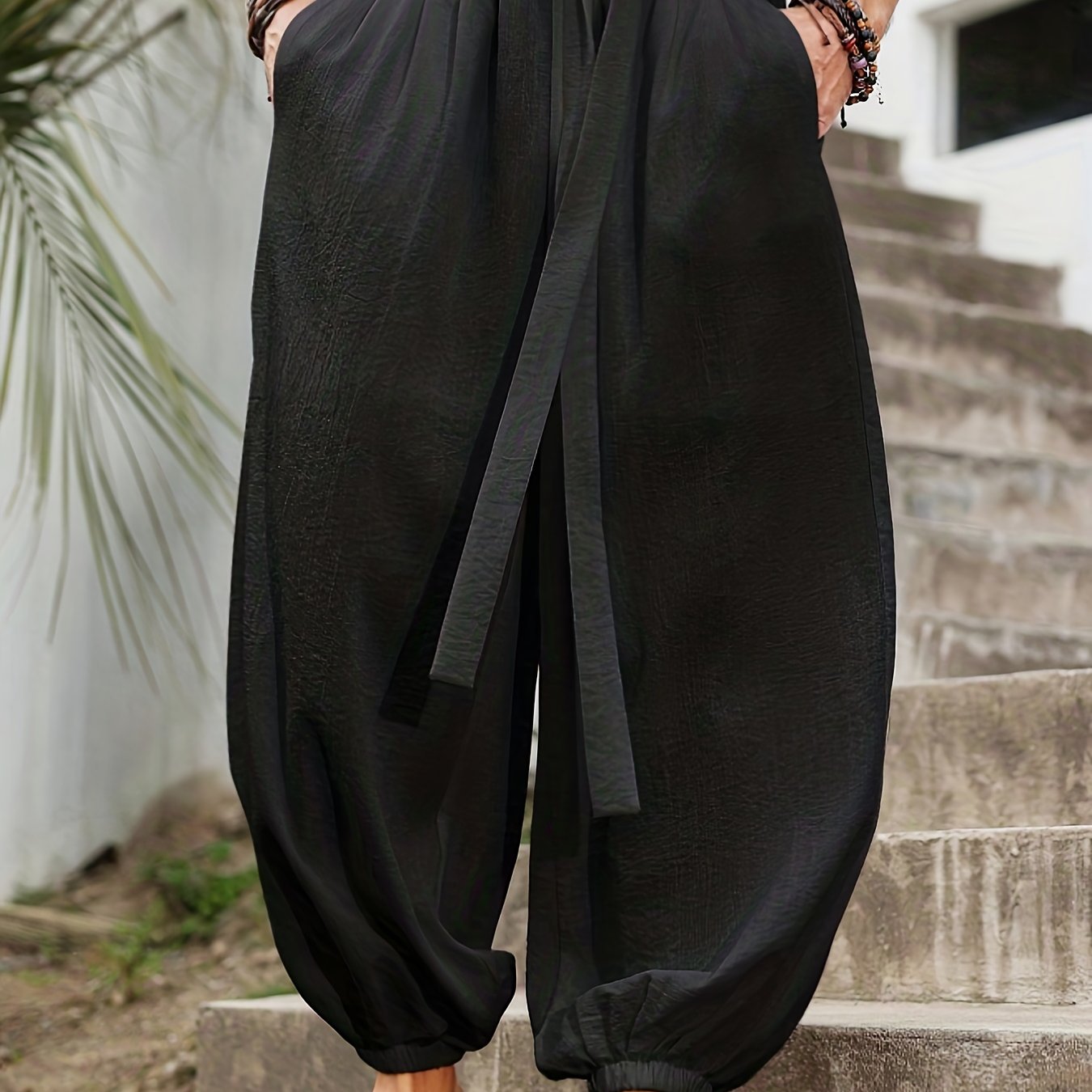 E-shop Lockere Herrenhose, bequemes und atmungsaktives Material, lockere Version, geeignet für Outdoor-Bekleidung zu jeder Jahreszeit