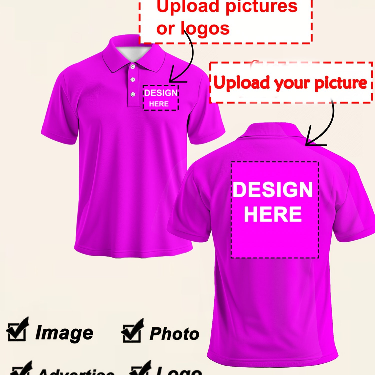 TEMU Custom Large Size Men's , Plus Size