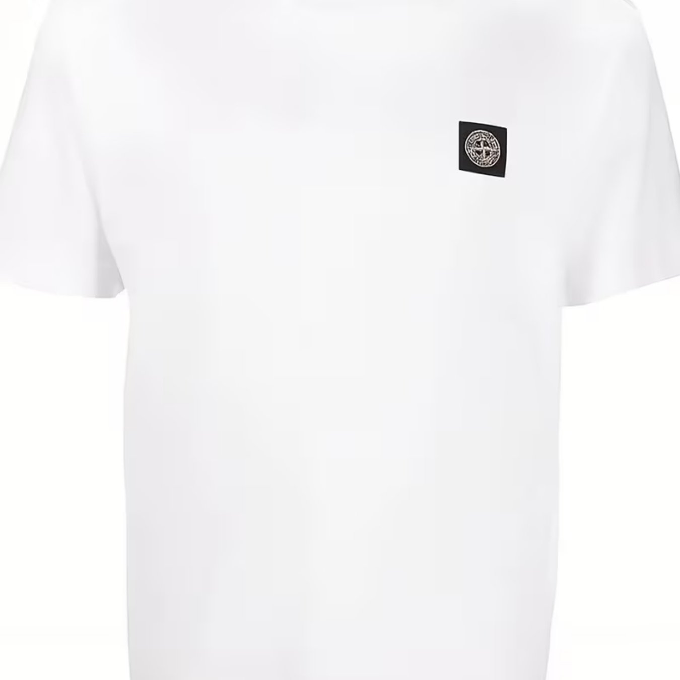TEMU Men's Retro Patch T-shirt - Short Sleeve Crew Neck Casual Streetwear Top With Compass Print & Patch, Suitable For Daily Wear, Outdoor, Party,