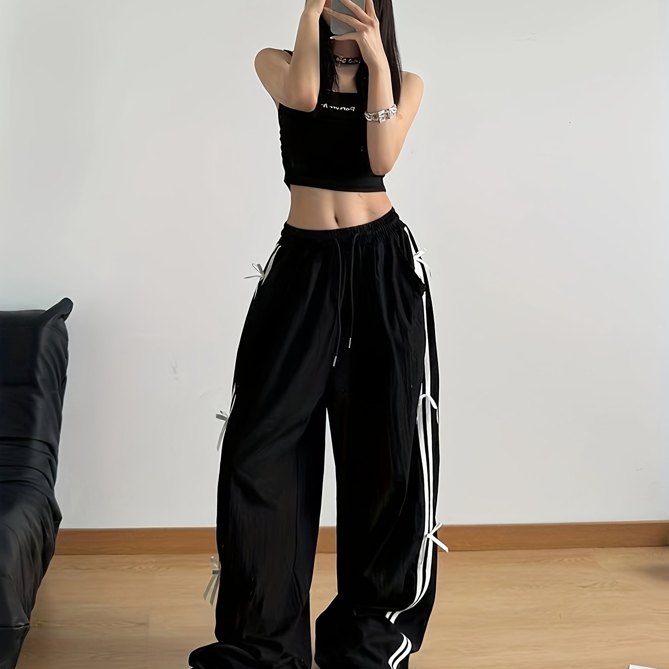 Pantalon De Jogging Baggy En Coton Pour Enfant Avec Taille élastique Et