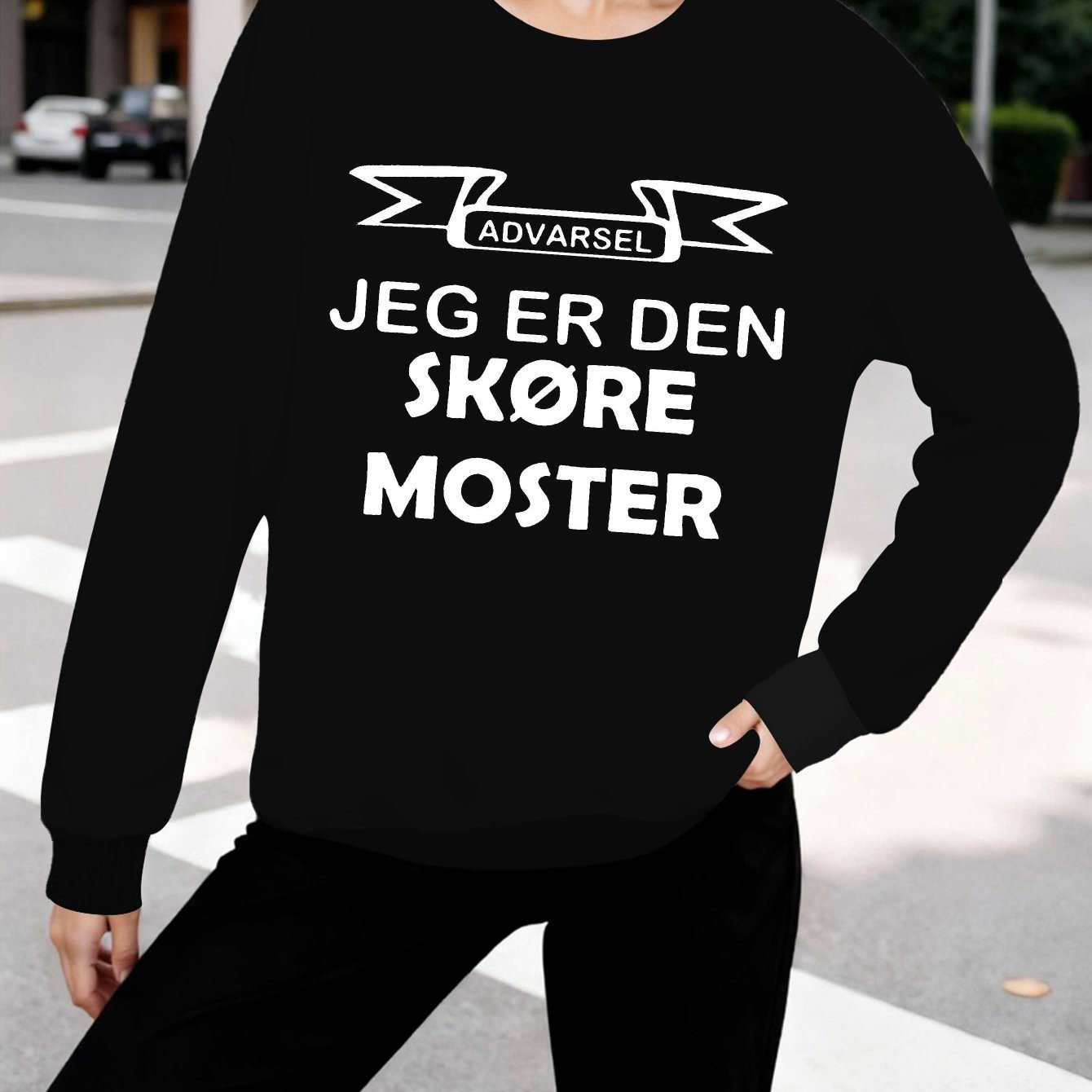 TEMU Humorous Sweatshirts For Women From Denmark