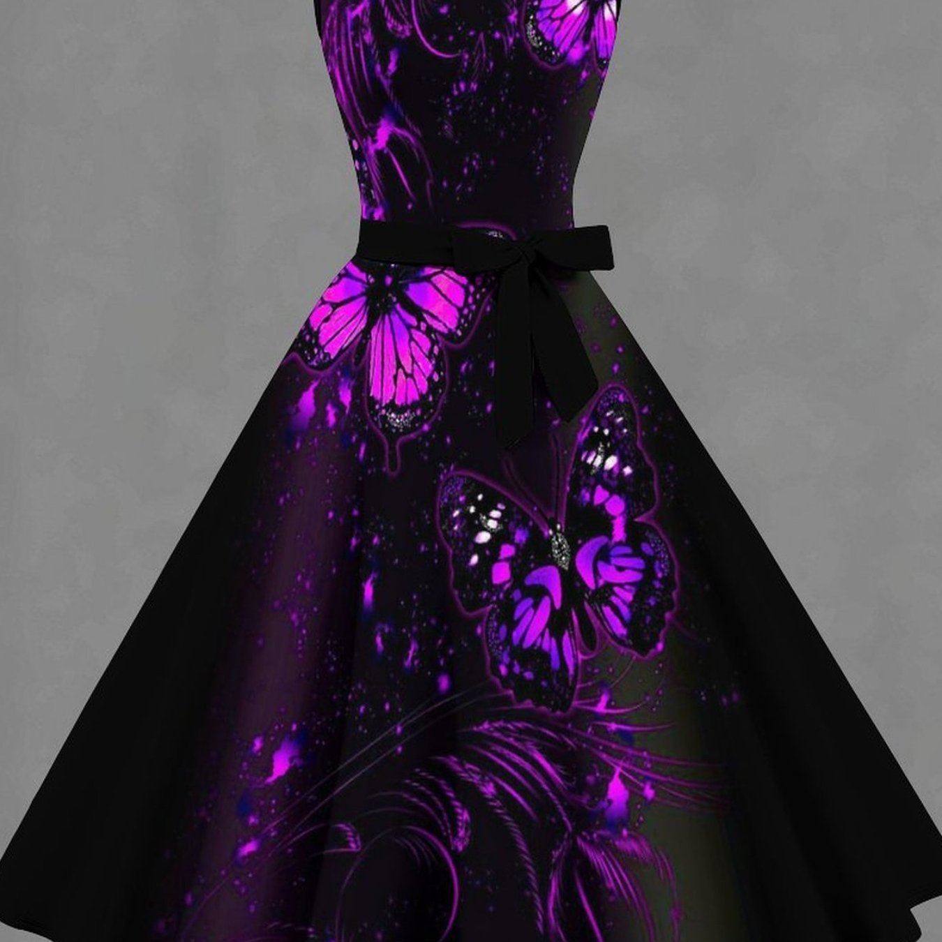 Plus Size, Women's Plus Size Square Neck Dress, Elegant Women's Dress, Sexy And Elegant Holiday Party Printed Clothing